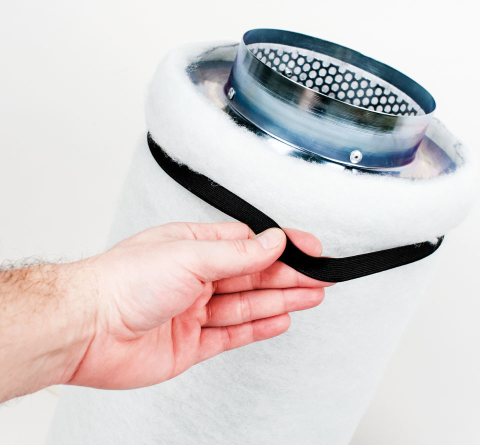 Угольный фильтр Vanguard Hydroponics (150 / 300 мм., 540 м3/час)