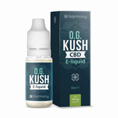 CBD E-Liquid Harmony - жижа для вейпа со вкусом сортов каннабиса и КБД