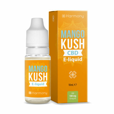 CBD E-Liquid Harmony - жижа для вейпа со вкусом сортов каннабиса и КБД