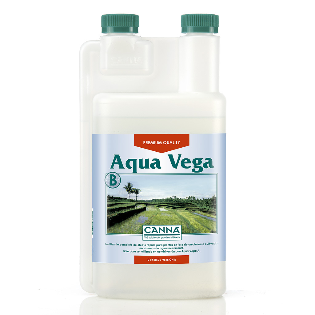 Canna - Aqua Vega (удобрение в 2 частях для стадии роста при выращивании марихуаны в закрытой системе гидропоники)
