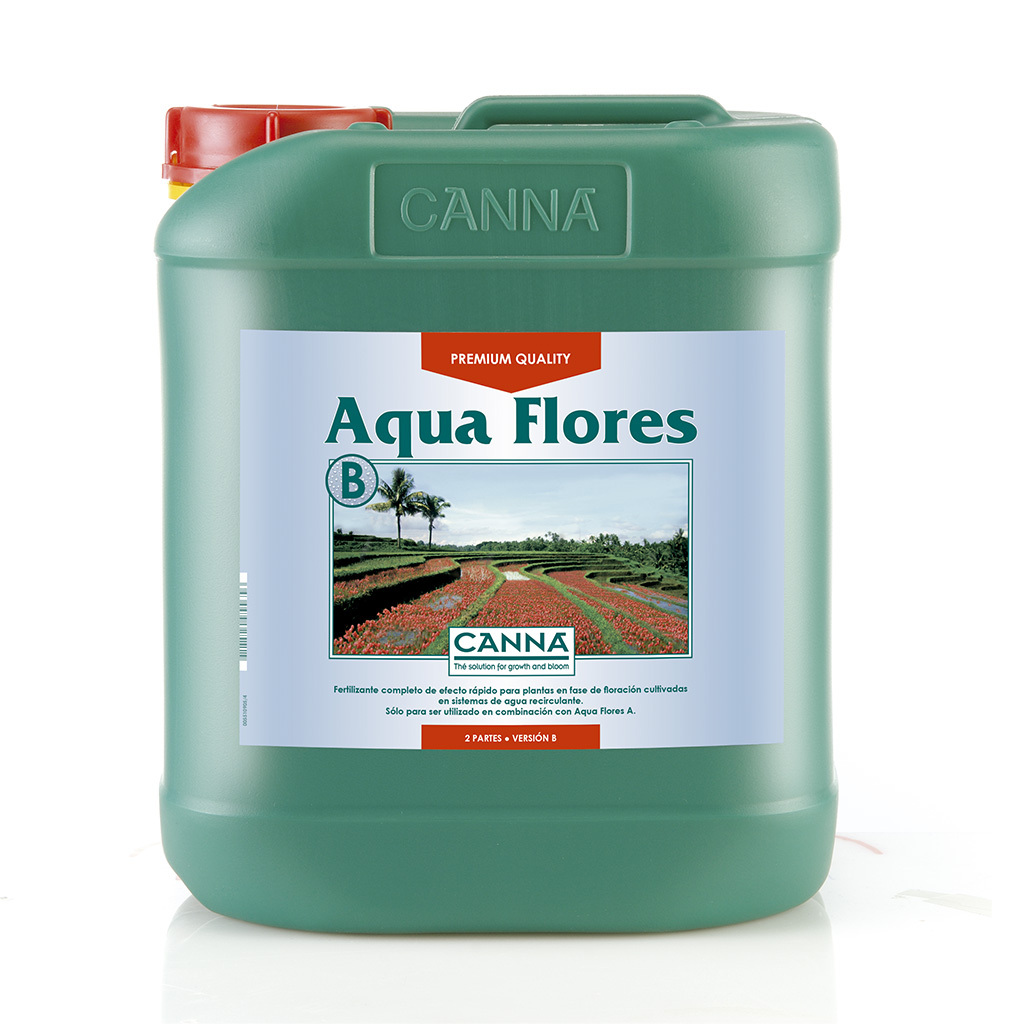Canna - Aqua Flores (удобрение в 2 частях для стадии цветения при выращивании марихуаны в закрытой системе гидропоники)