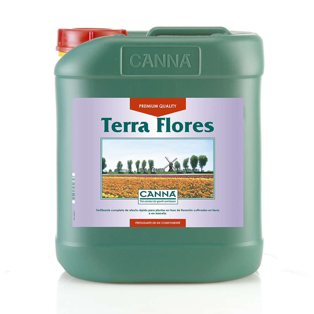 Canna - Terra Flores (удобрение для конопли на стадии цветения при выращивании в земле)
