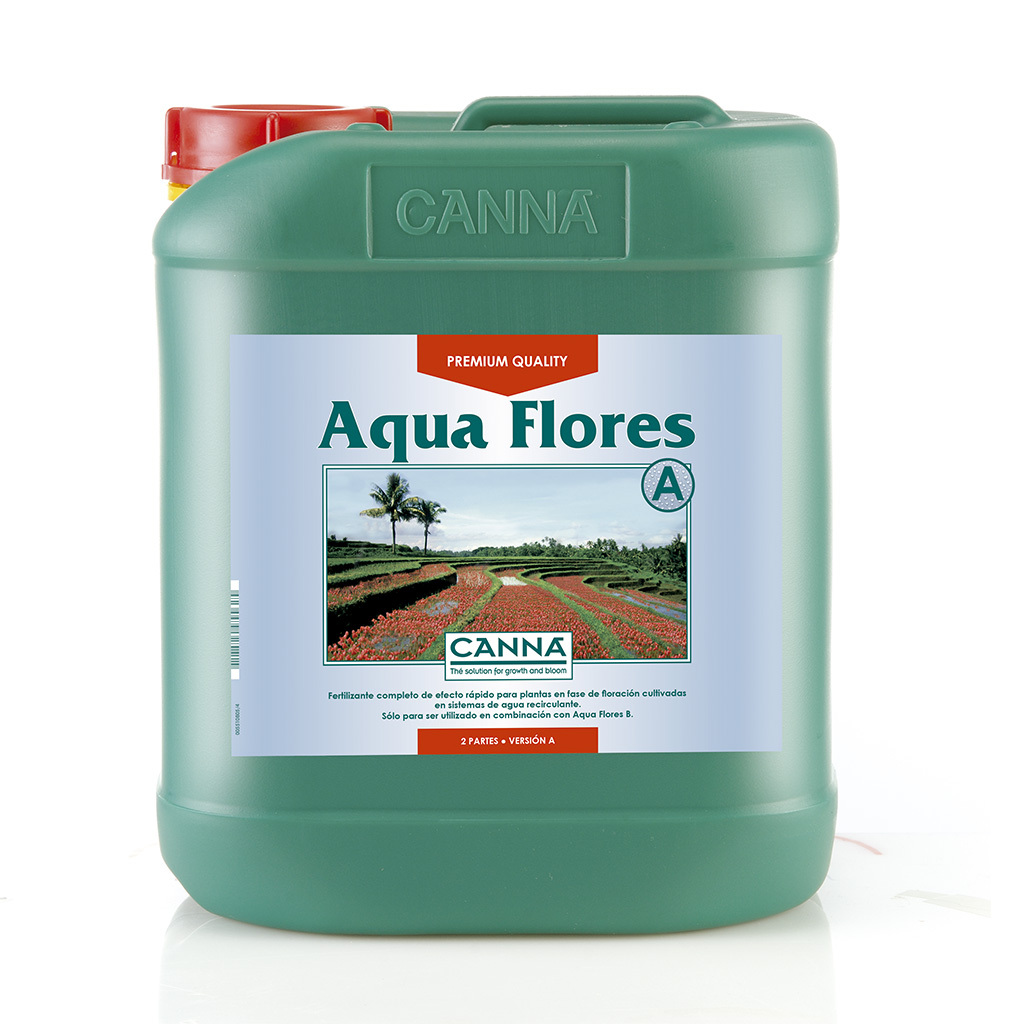 Canna - Aqua Flores (удобрение в 2 частях для стадии цветения при выращивании марихуаны в закрытой системе гидропоники)
