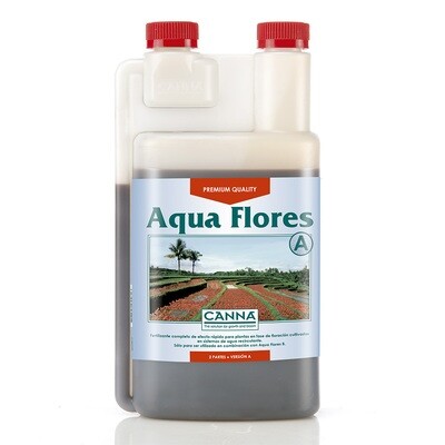 Canna - Aqua Flores (удобрение в 2 частях для стадии цветения при выращивании марихуаны в закрытой системе гидропоники) 00203