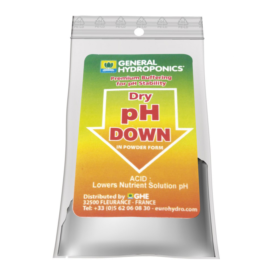 General Hydroponics - pH Down Dry (средство для понижения уровня кислотности в сухом виде)