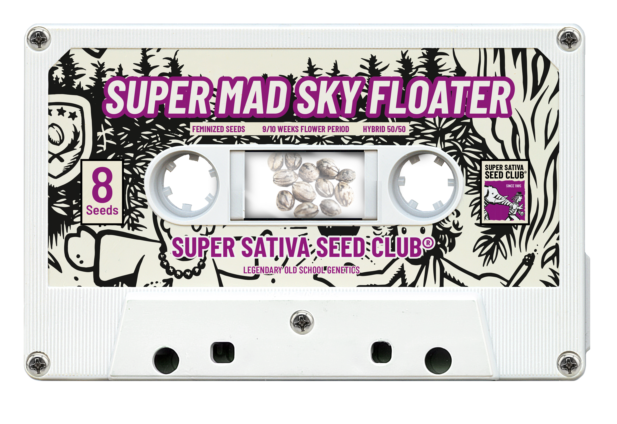 Super Sativa Seed Club - Super Mad Sky Floater (fem.)