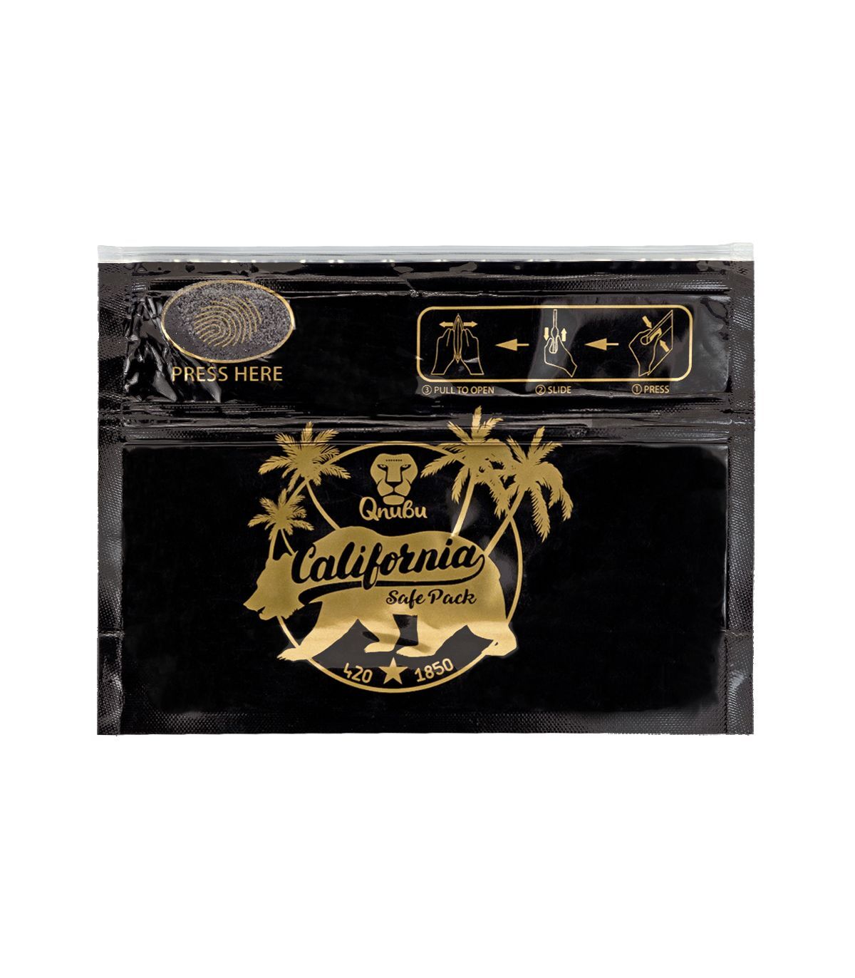 Пакеты для хранения шишек Qnubu (защита от детей и от запаха)