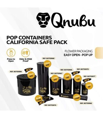 POP-контейнеры для шишек и самокруток Qnubu (пластик) 07802