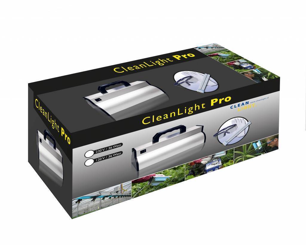 CleanLight Pro (лампа для борьбы с грибками, вирусами и бактериями у растений)