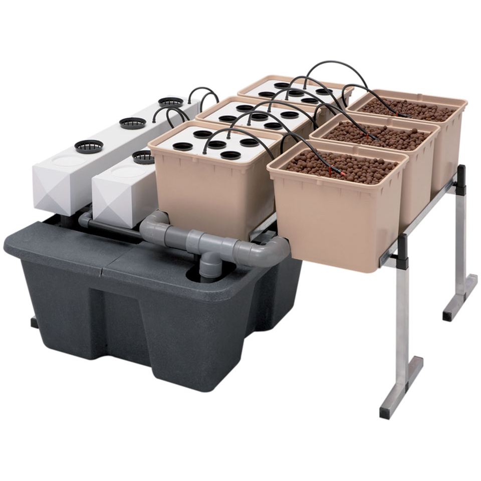 General Hydroponics - TriSystem (комбинированная система гидропоники и аэропоники)
