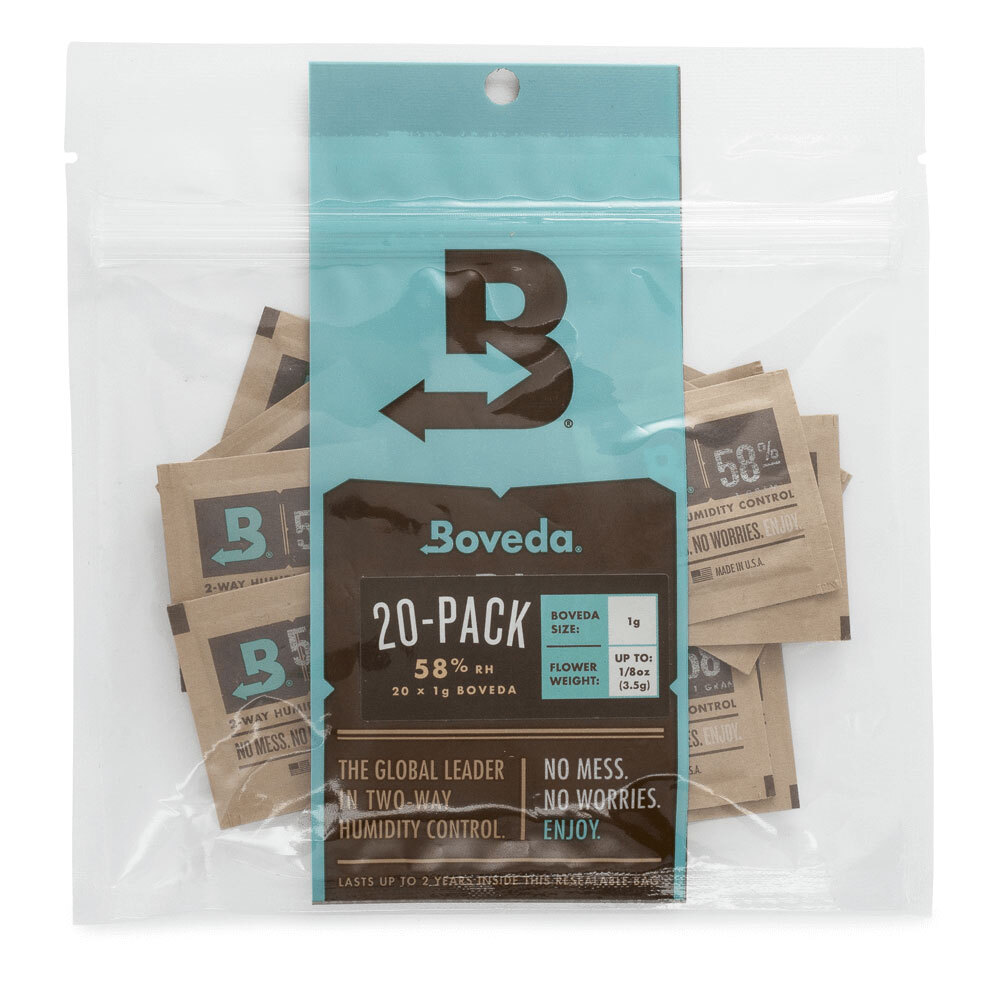 Boveda 58% - средство для хранения медицинского каннабиса