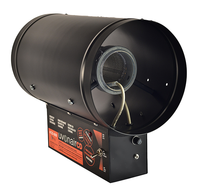 Uvonair CD - озонаторы для очистки воздуха встраиваемые в воздуховод