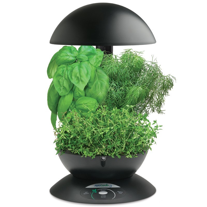 Компактная система аэропоники AeroGarden 7 для домашнего выращивания растений