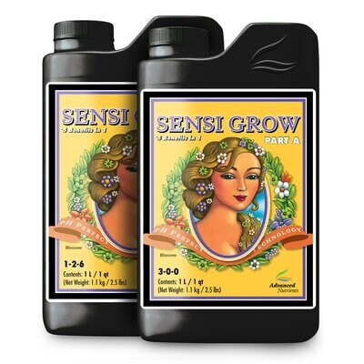 Advanced Nutrients - Sensi Grow 2 part (A+B) ph perfect technology 00196
