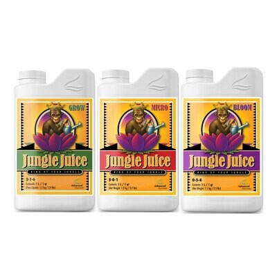 Advanced Nutrients - Jungle Juice Grow, Micro и Bloom (удобрение в 3 частях) 00185