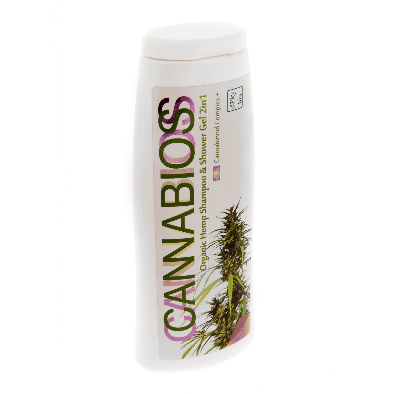 Шампунь и гель для душа (2 в 1) на основе конопли &quot;Cannabios&quot; (250 мл.)