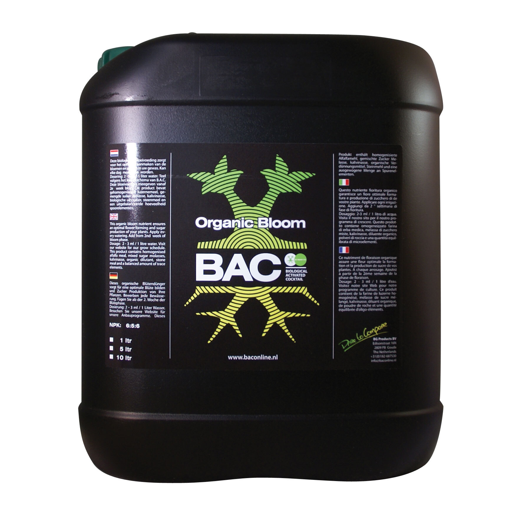 BAC - Organic Bloom (биоудобрение для цветения растений)