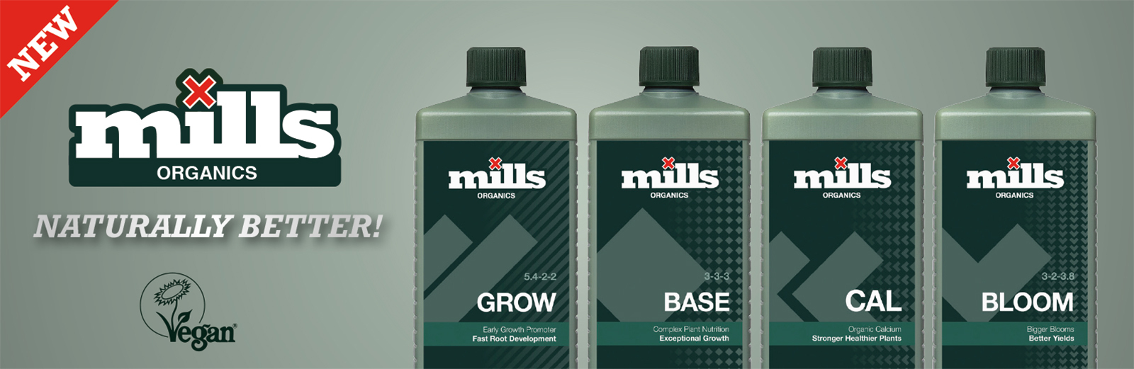 Mills - Organics Grow (органическое удобрение для роста)
