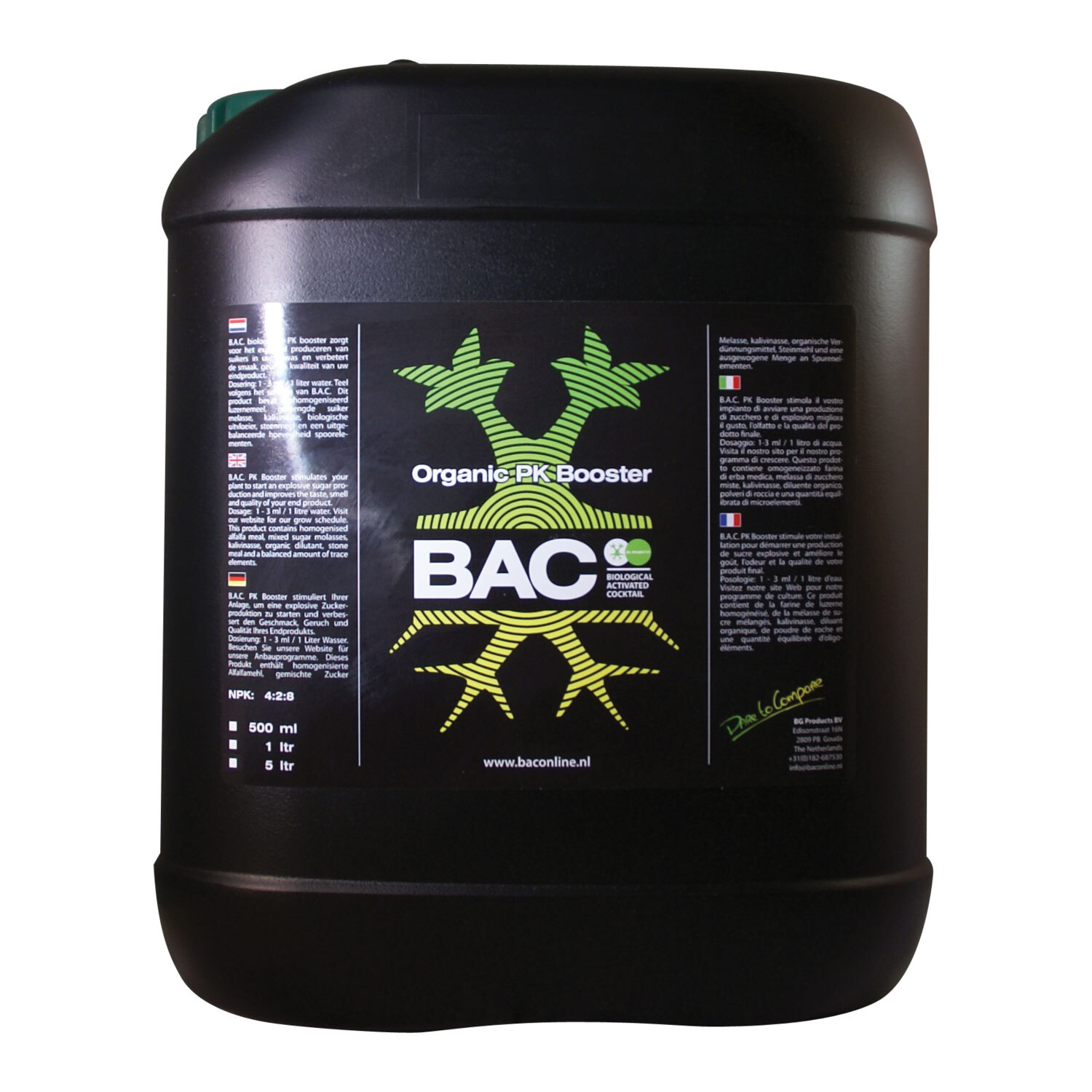 BAC - Organic PK Booster (биостимулятор для повышения качества плодов растений)