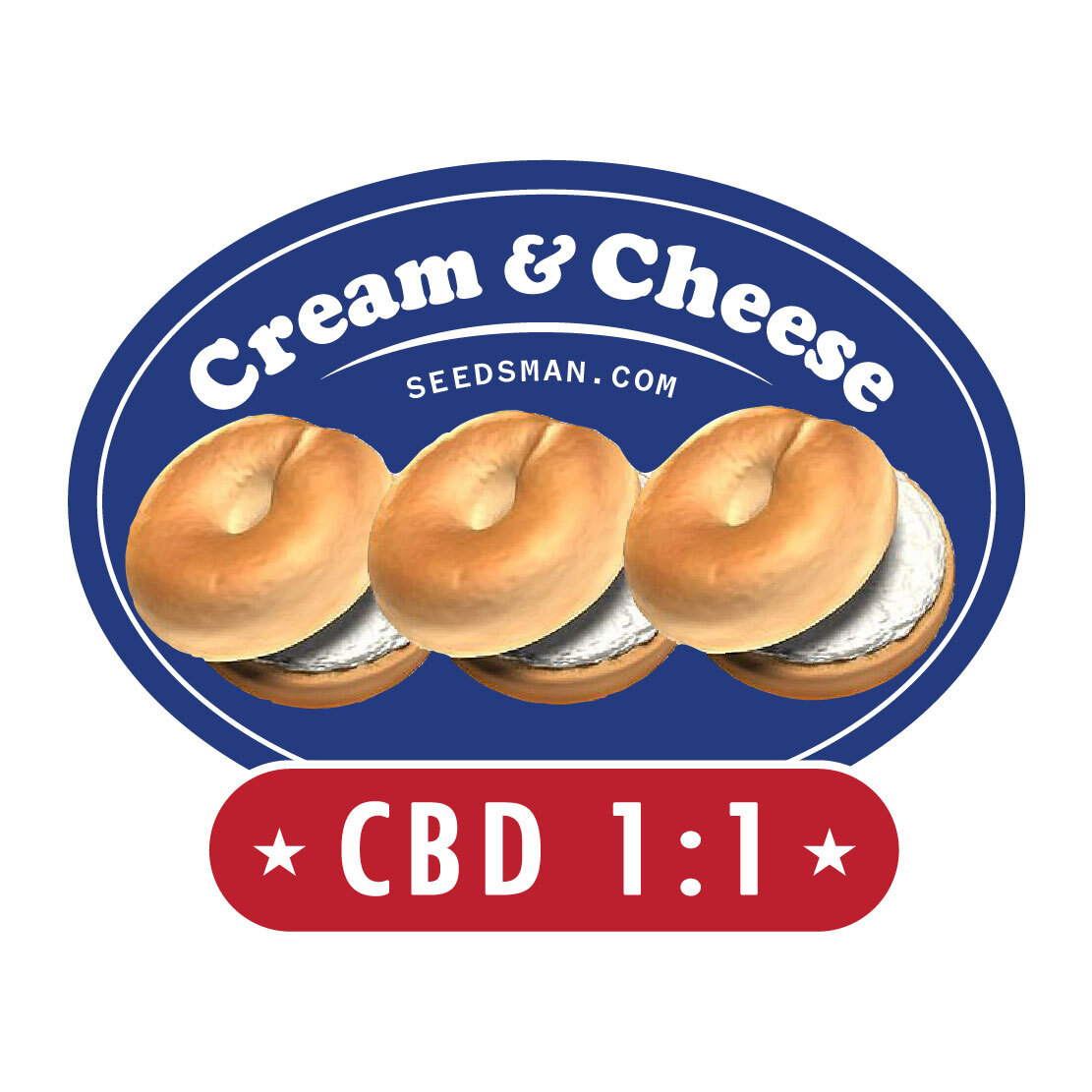 Seedsman - Cream and Cheese CBD 1:1 (fem.)