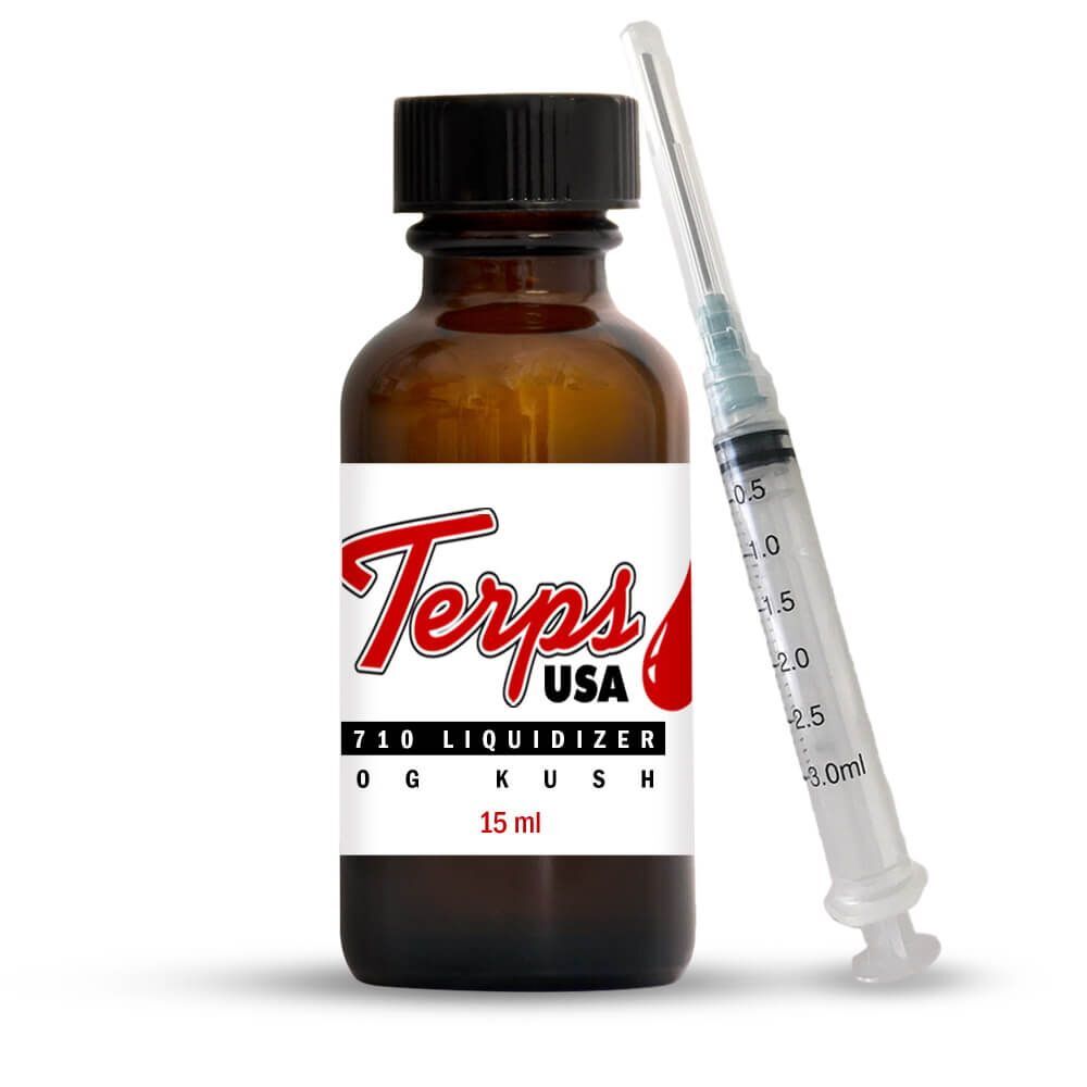 Terps USA - растворитель концентратов Rosin, Wax, BHO для получения жижи для вейпа