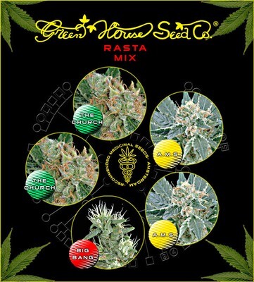 Green House Seeds - Rasta Mix (fem.) 04829