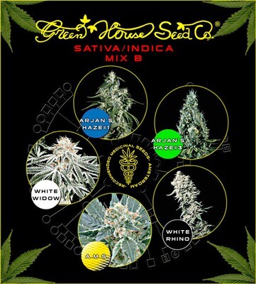 Green House Seeds - Sativa/Indica mix B (fem.) 04832