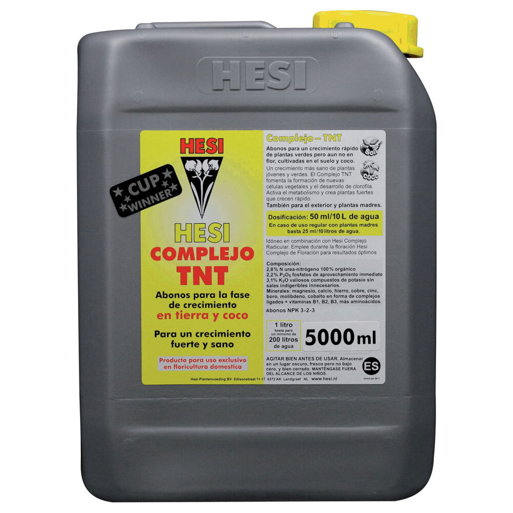 Hesi - TNT Complex (комплексное удобрение для роста растений при выращивании в земле или кокосе)