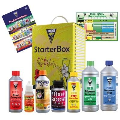 Hesi - StarterBox Soil (комплект удобрений для выращивания в земле) 02466