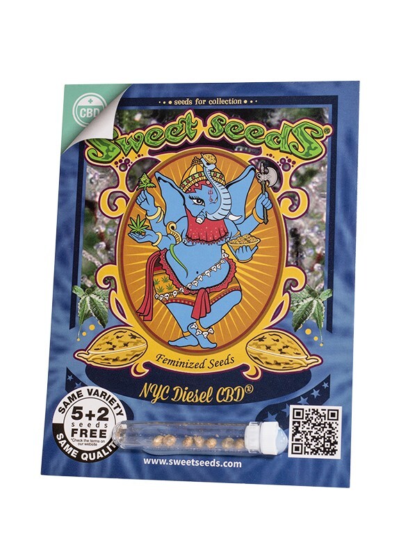 Sweet Seeds - NYC Diesel CBD aka Ice Cool CBD (fem.)