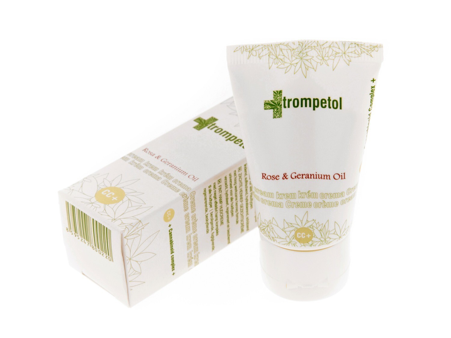 Крем для лица на основе конопли Trompetol (40 мл.)