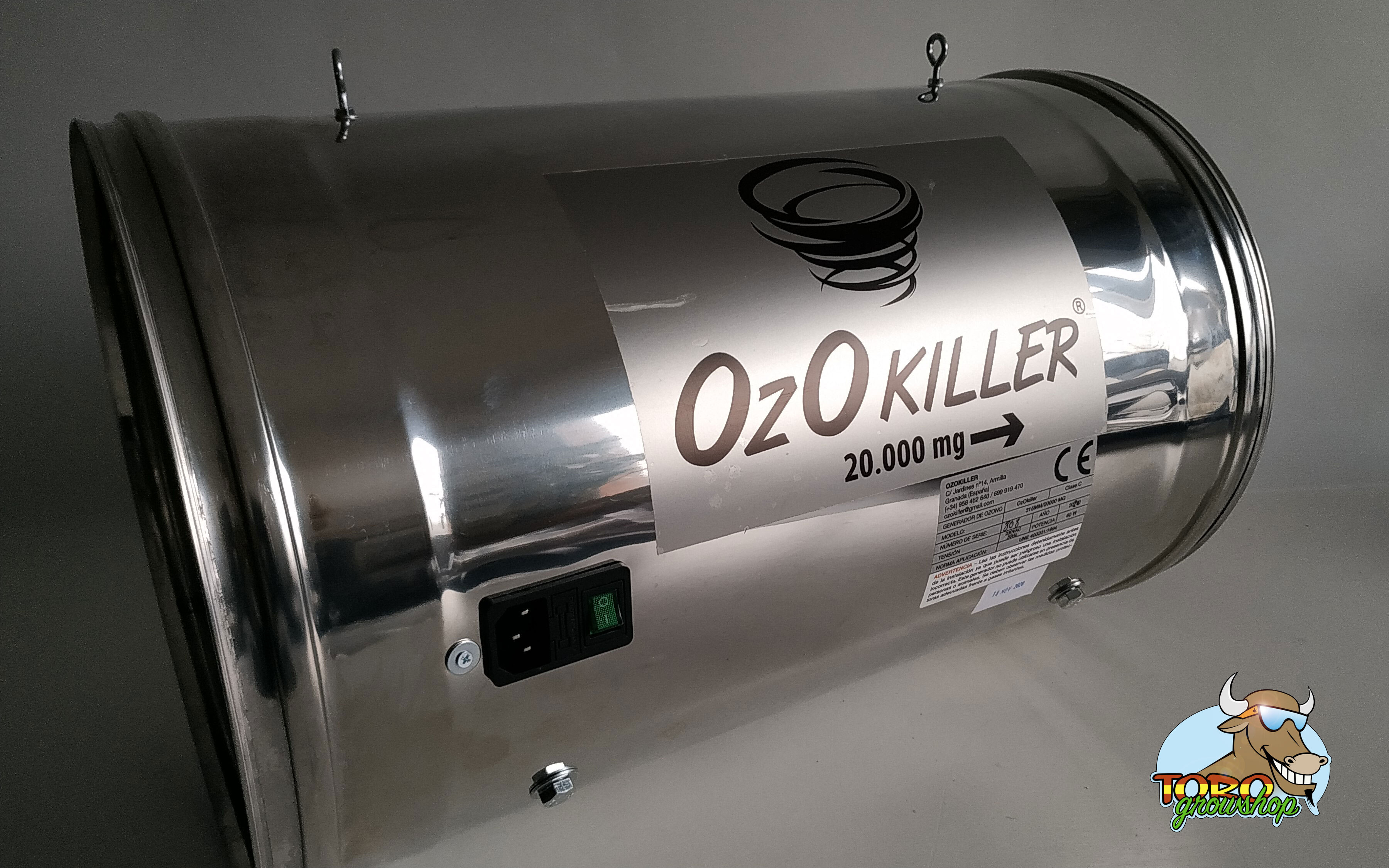 Ozokiller - встраиваемые в воздуховод озонаторы для очистки воздуха и устранения запахов