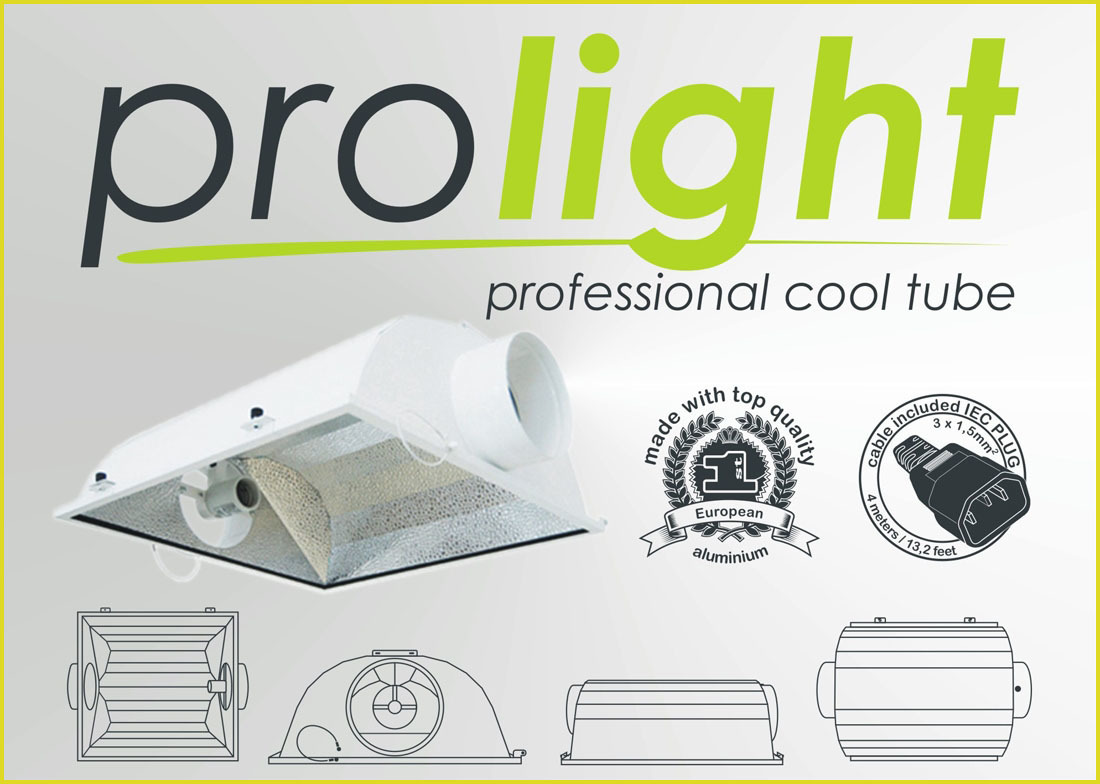 Отражатель с воздушным охлаждением ProLight (200 мм.)