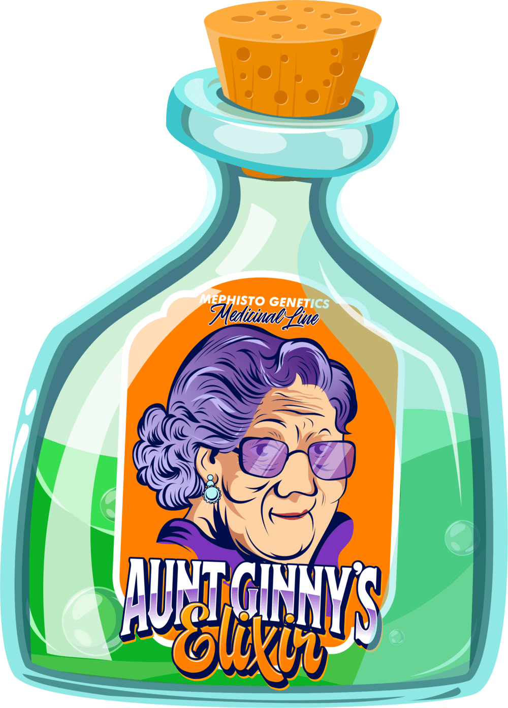 Mephisto Genetics - Aunt Ginny's Elixir CBD (auto/fem.)