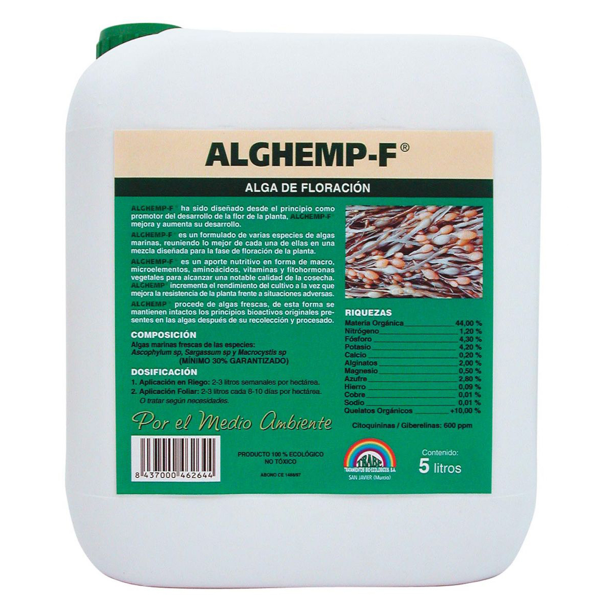 Trabe - Alghemp-F Bloom (удобрение для каннабиса на стадии цветения на основе морских водорослей)