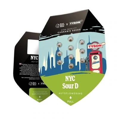 Mike Tyson vs Royal Queen Seeds - NYC Sour D Auto (auto/fem.) 09530