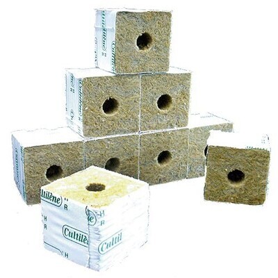 Минеральная вата для выращивания растений (7.5x7.5x6.5 см. - 100 шт.) 02843