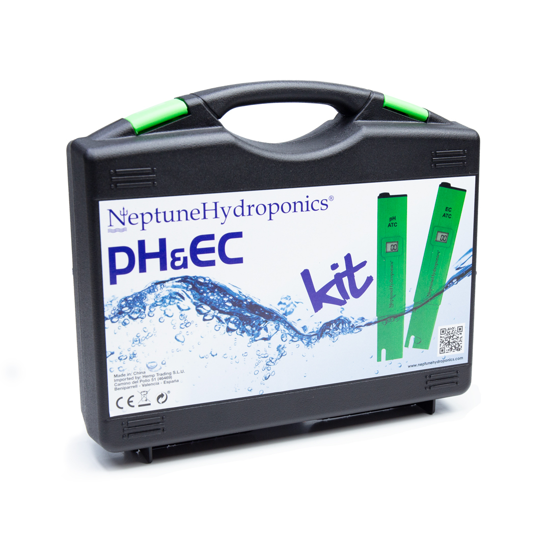 Комплект pH и EC метры в кейсе от Neptune Hydroponics