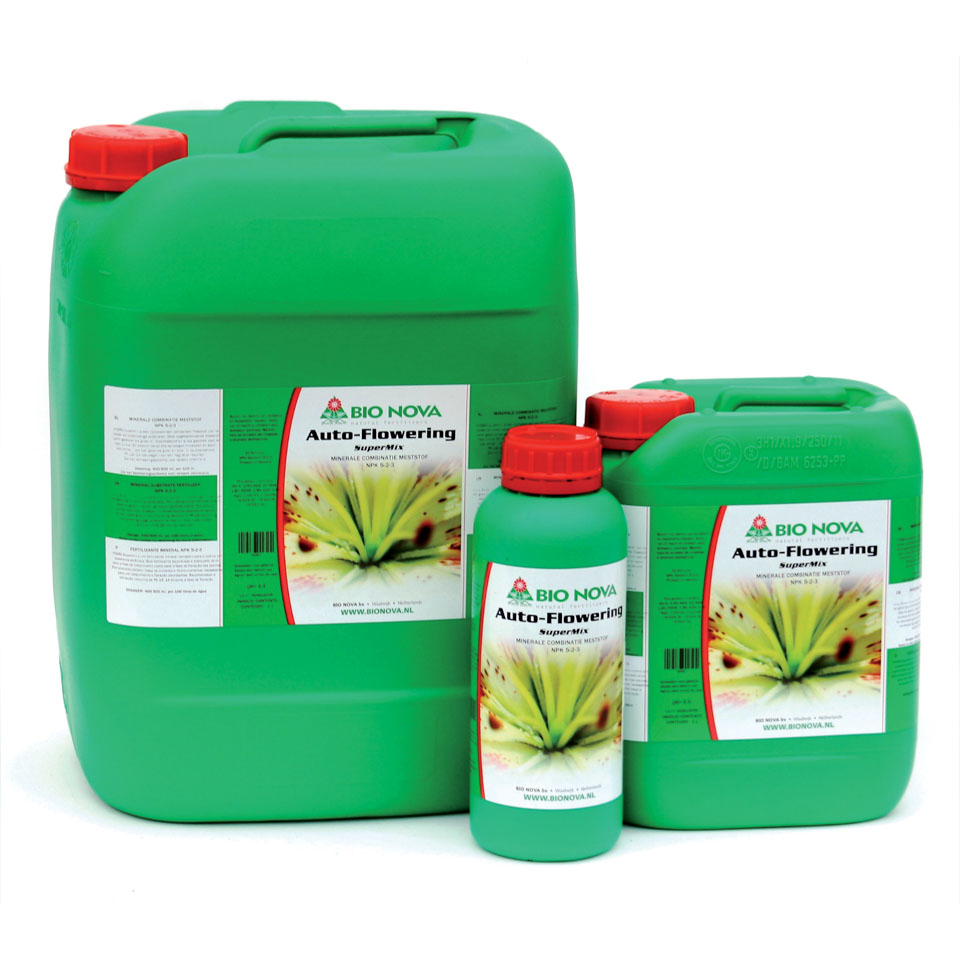 Удобрение для автоцветов Bio Nova Autoflowering SuperMix