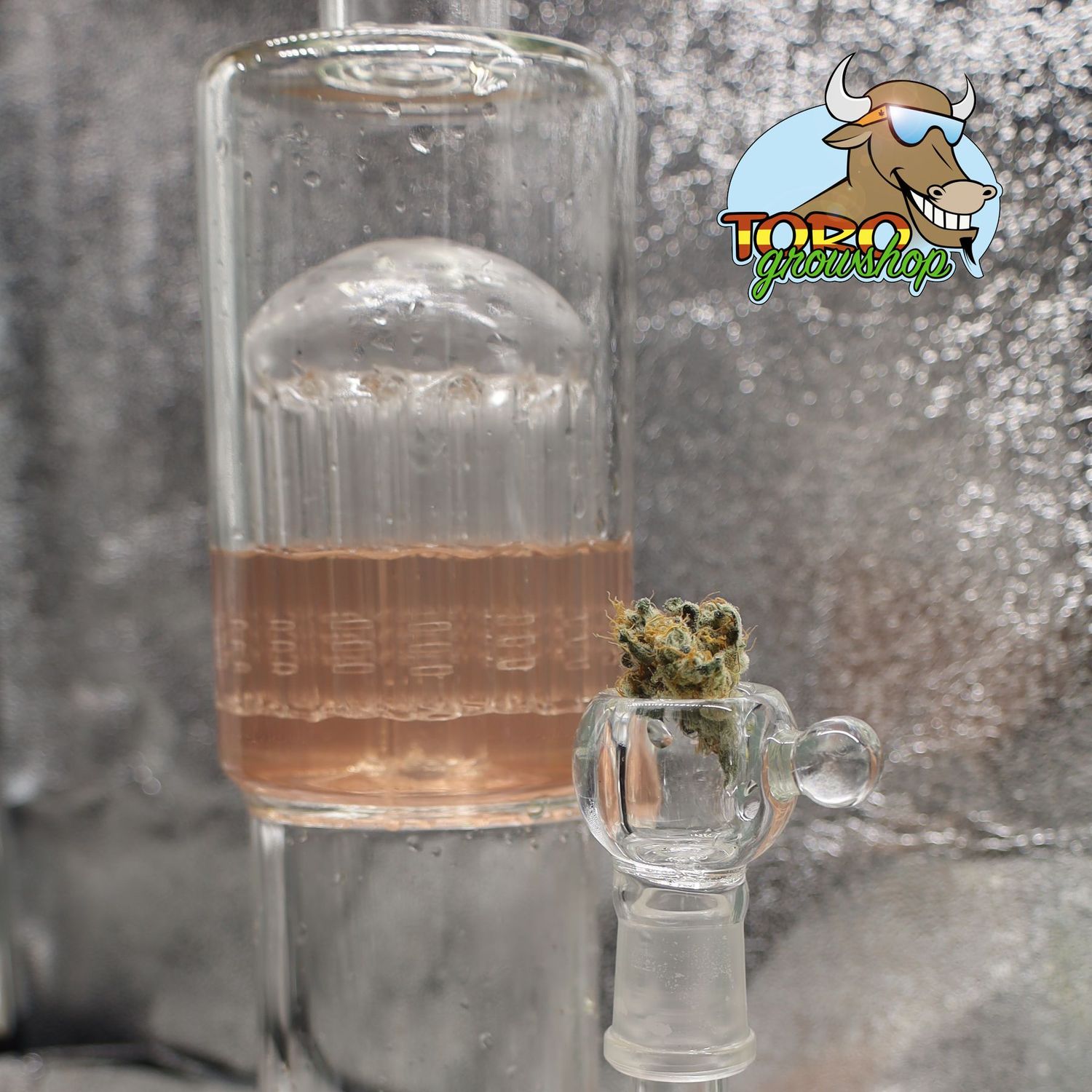 Бонг с шишкой Lemon Tree от Toro Growshop