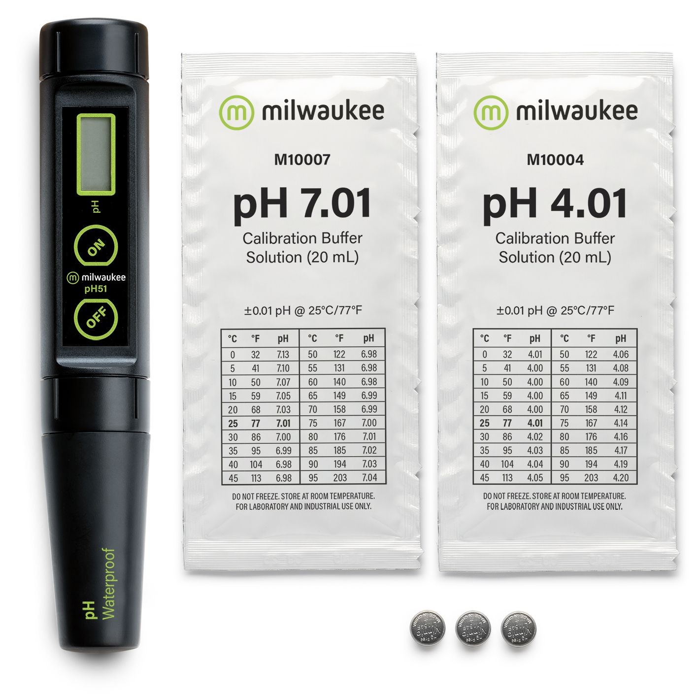 Профессиональный pH метр Milwaukee pH51 защищенный от влаги со сменным электродом