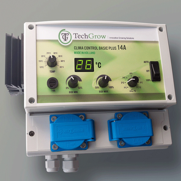 TechGrow Clima Control Basic Plus (климат-контроллер для гроубоксов и теплиц)