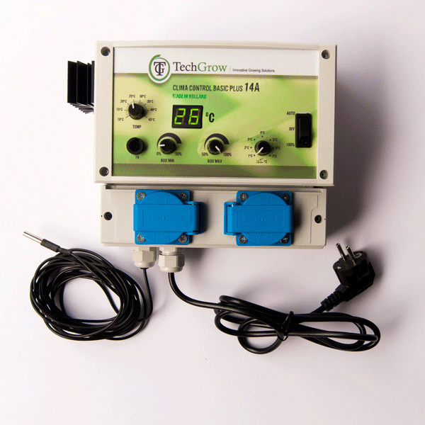 TechGrow Clima Control Basic Plus (климат-контроллер для гроубоксов и теплиц)