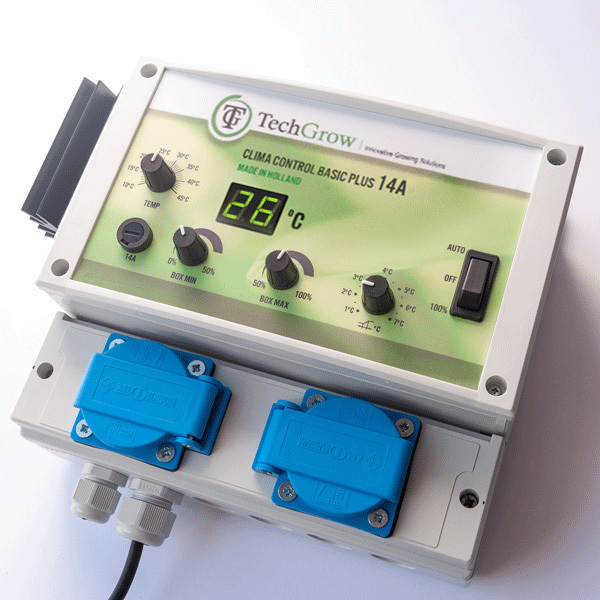 TechGrow Clima Control Basic Plus (климат-контроллер для гроубоксов и теплиц)