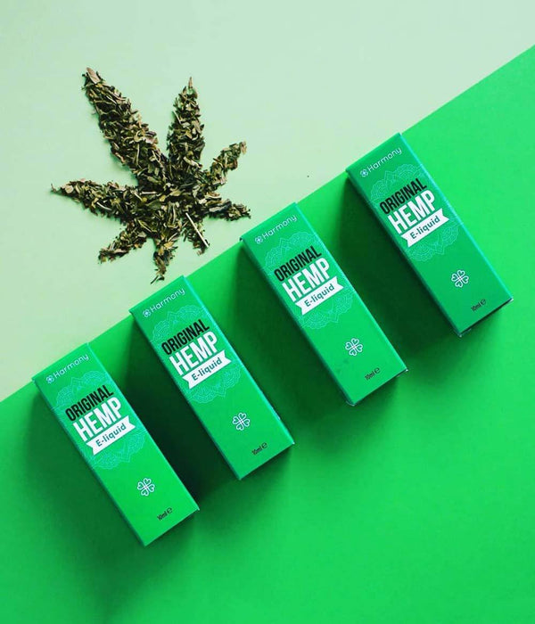 CBD E-Liquid Harmony - жижа для вейпа со вкусом сортов каннабиса и КБД