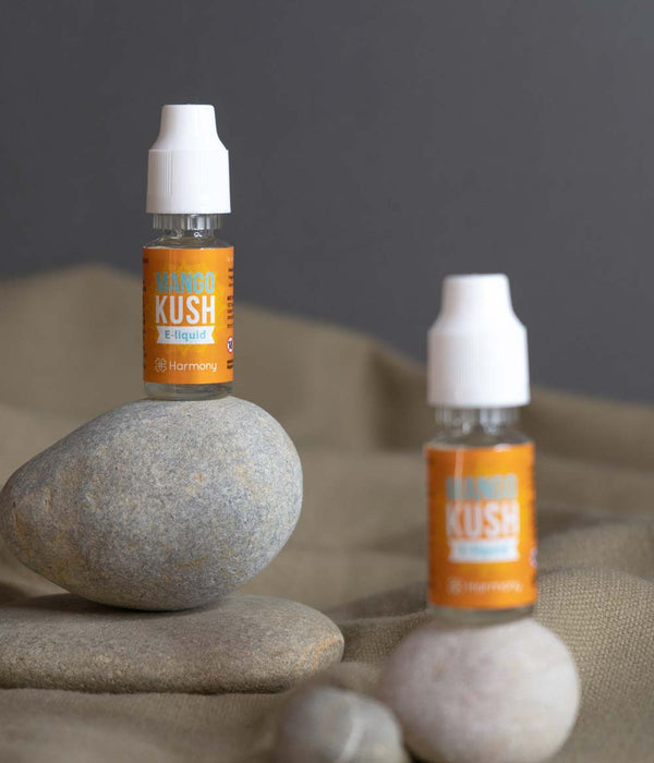 CBD E-Liquid Harmony - жижа для вейпа со вкусом сортов каннабиса и КБД