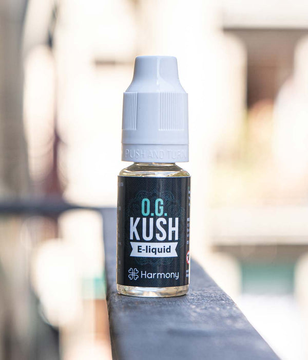 CBD E-Liquid Harmony - жижа для вейпа со вкусом сортов каннабиса и КБД