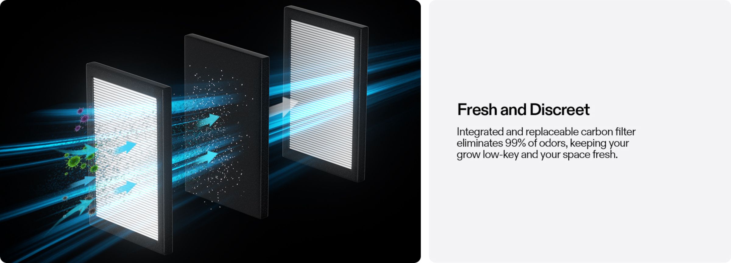 VGrow Smart Grow Box - комплект &quot;все в одном&quot; для выращивания куста (45.7x45.7x121.9 см.)