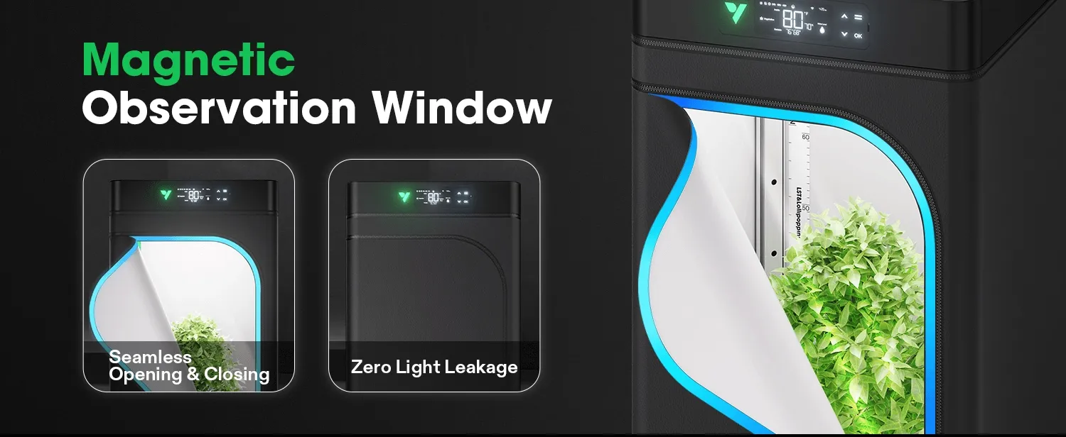 VGrow Smart Grow Box - комплект &quot;все в одном&quot; для выращивания куста (45.7x45.7x121.9 см.)
