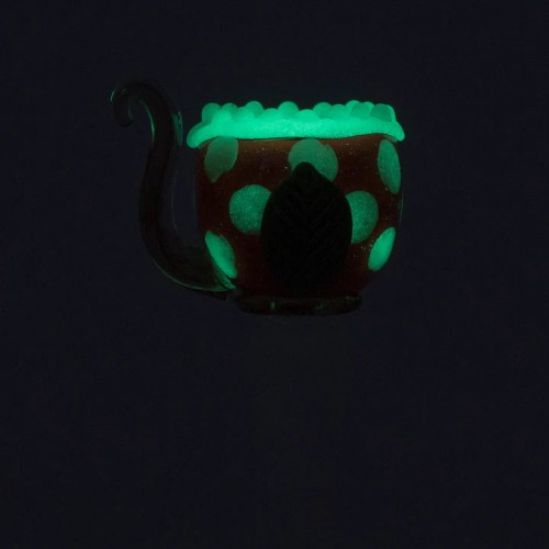 Empire Glassworks - колпак для травки ручной работы 14 мм. &quot;Пиранья из Марио&quot;